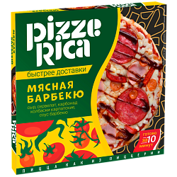 “PIZZERICA” semi-finished frozen barbecue meat pizza